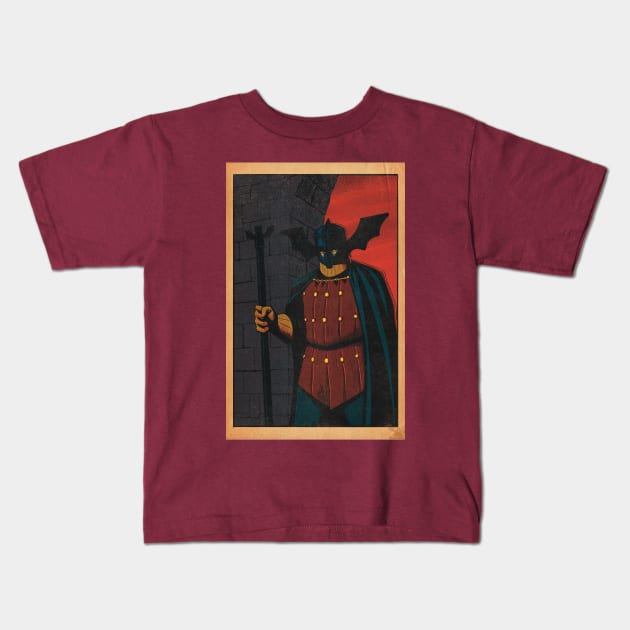 The Lord of Bats Kids T-Shirt by ldillona